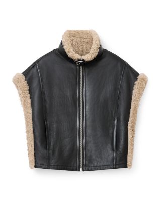 Marlin Shearling Leather Vest