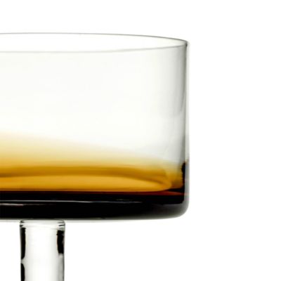 Champagne Coupe Amber Zuma, Set of 4