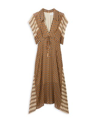 Desert Mosaic Print Dress