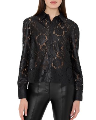 Arlo Textured Lace Shirt