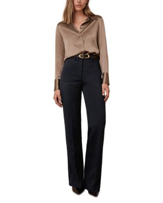 Petite Priya Flare Leg Trousers