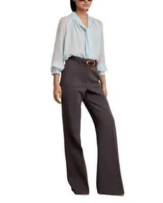 Petite Priya Flare Leg Trousers
