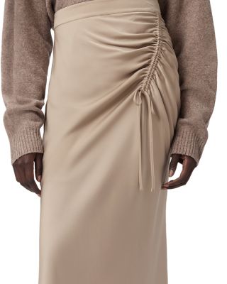 Alexia Ruched Maxi Skirt