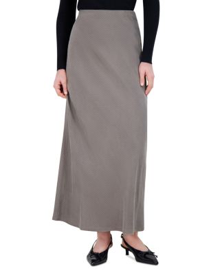 Brushed Straight Slip Skirt