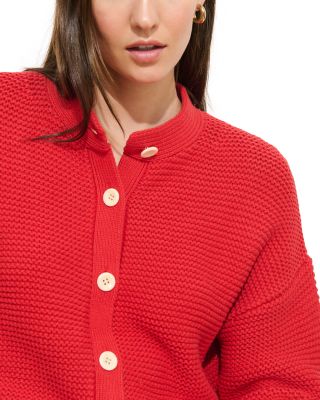 Nico Crewneck Cotton Cardigan