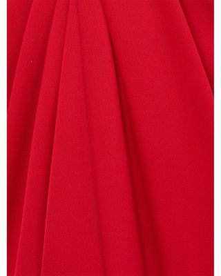 Pleated A Line Midi Dress