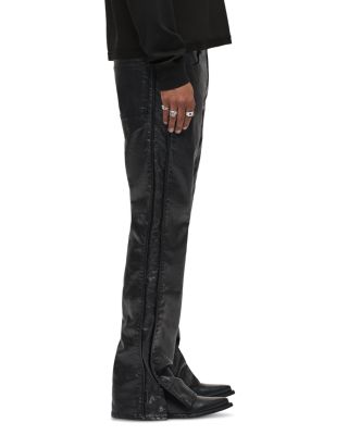 Walker Track Pants in Coated Onyx