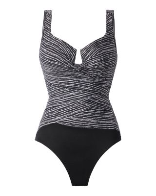 Selenite Escape Layered One Piece Swimsuit