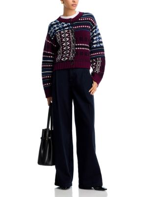 Linea Fair Isle Cardigan Sweater
