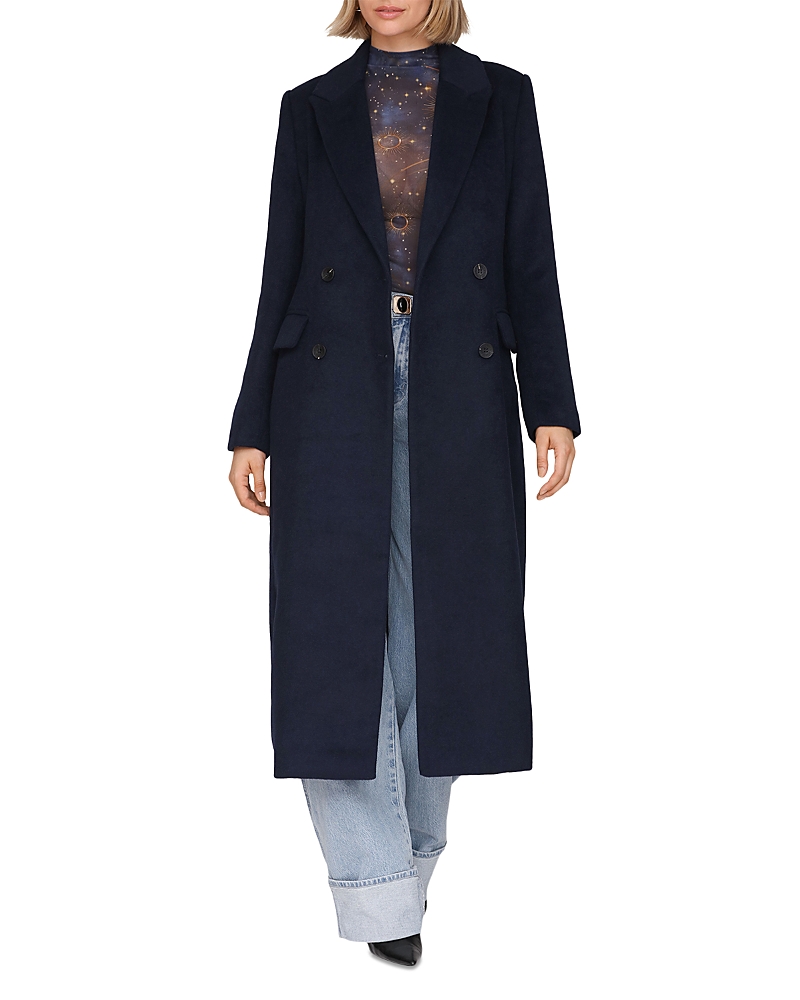 Avec Les Filles Tailored Double Breasted Coat