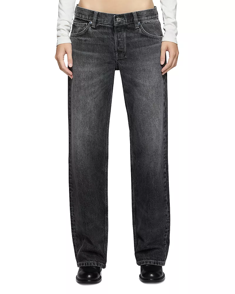 Eb Denim Low Rise Baggy Jeans in Marmont