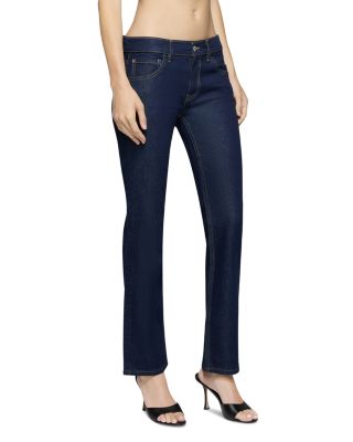 Lola Slim Cigarette Jeans in Havana Night