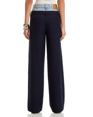 Ophelia Double Waistband Combo Pants