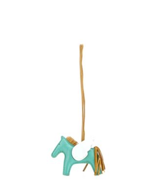 Pre-Owned HERMÈS - PM Pegase Rodeo Bag Charm Leather