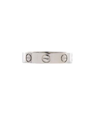 Pre-Owned Cartier - Love Wedding Band Ring Platinum