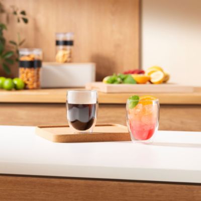 Pavina Double Wall Glasses, Set of 6