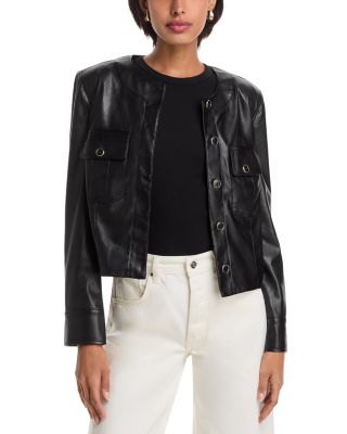 Verity Faux Leather Jacket