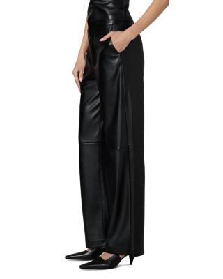 The Faux Leather Trouser