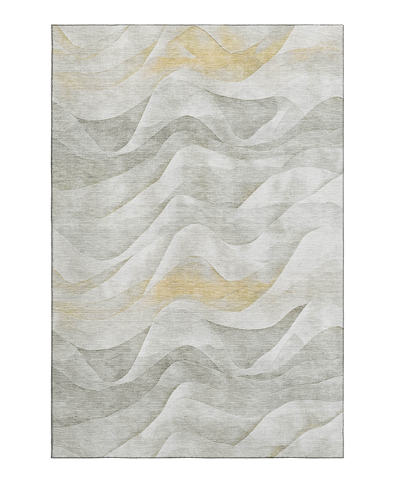 Dalyn Rug Company Dalyn Pacifica Pa3 Area Rug, 9' X 12' In Silver