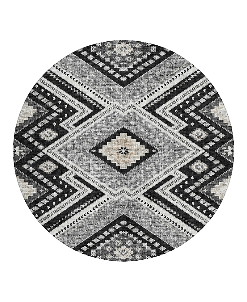 Dalyn Portico Washable PO5 Round Area Rug, 8' x 8'