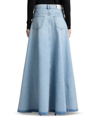 Drama Full Length Denim Skirt in September  