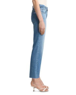 Calie Straight Leg Ankle Jeans in Fancy
