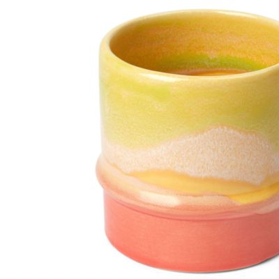 Poppery Mug in Yellow/Pink