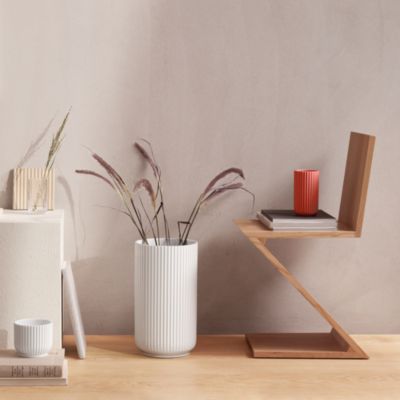 Lyngby Vase, 6.1&amp;quot; Red Porcelain