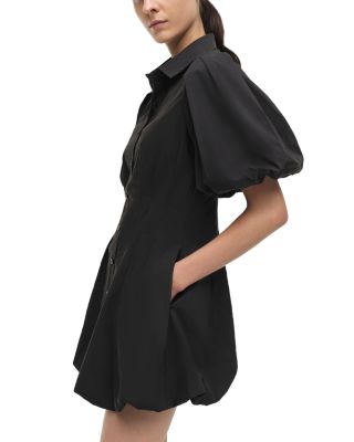 Cleo Balloon Pintuck Mini Dress  