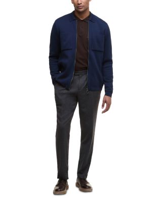 Crosscombe Zip Front Sweater