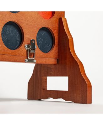 Mahogany Convoy 4-in-a-Row Game