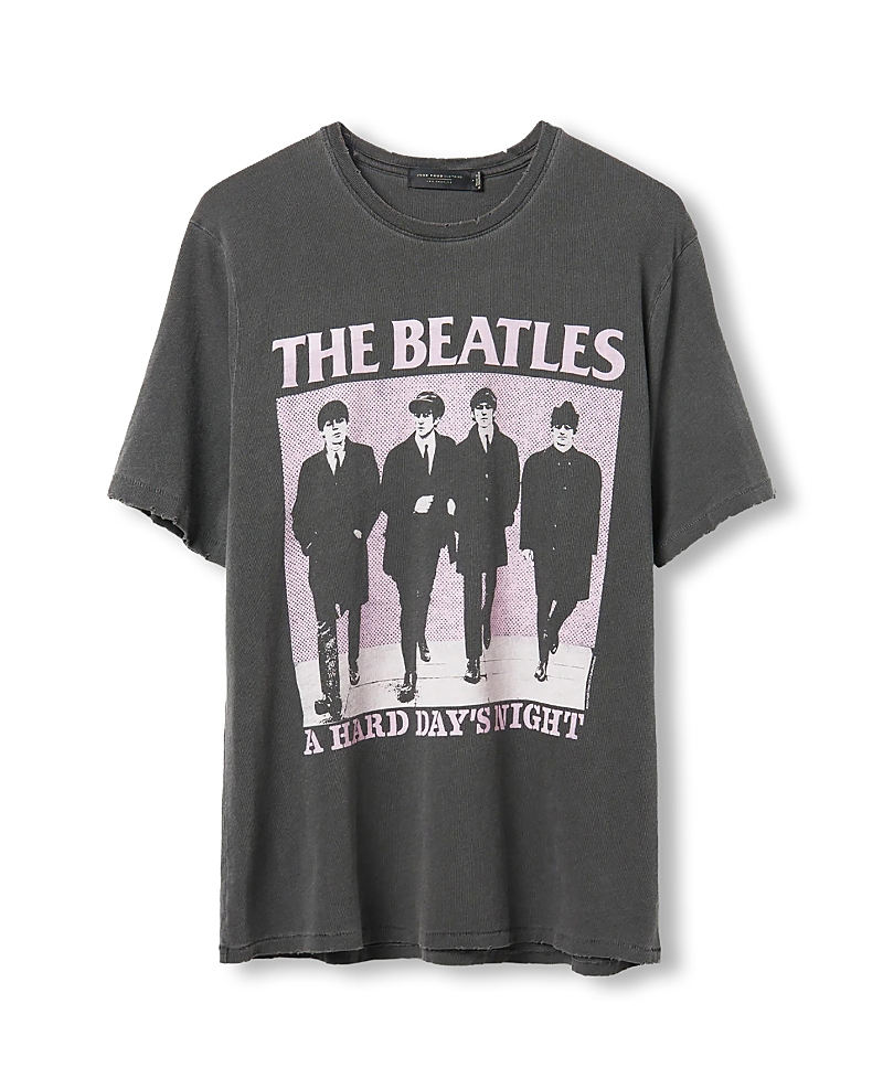 Junk Food Clothing Unisex A Hard Day's Night Vintage-like Tee