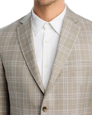 Plaid Regular Fit Sport Coat - Exclusive