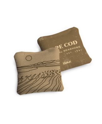 4x4 Cape Cod National Seashore Durasuede + Turbo Polyglide Pilot Versacraft Cornhole Bags