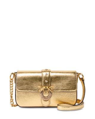 Love One Slouchy Baby Leather Crossbody Bag