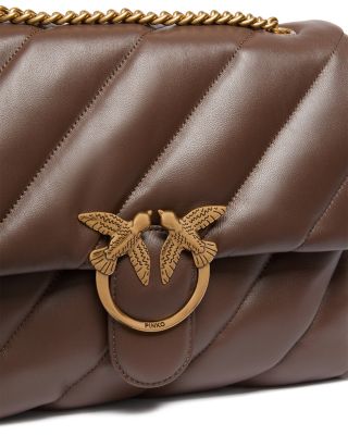 Love Puff Leather Shoulder Bag