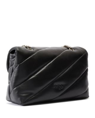 Love Puff Classic Leather Shoulder Bag
