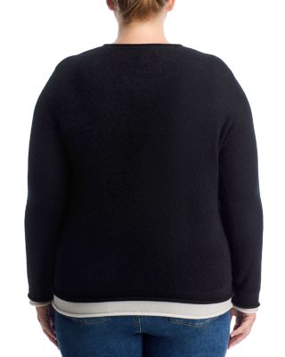 100% Cashmere Double Layer Crewneck Sweater - Exclusive
