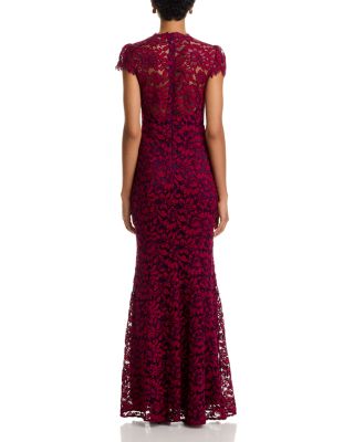 Scalloped-Edge Lace Gown - Exclusive