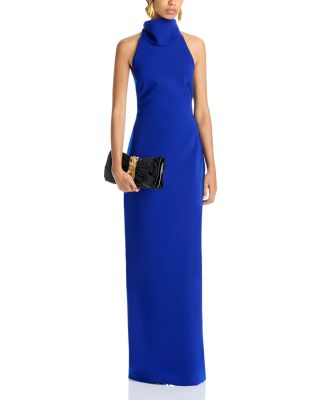Halter Tie Back Gown