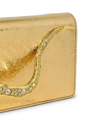 Crystal Curve Side Handle Clutch