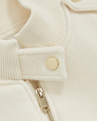 Cleo Wool Bomber Jacket