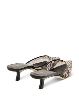 Women's Wilda Kitten Mule Pumps