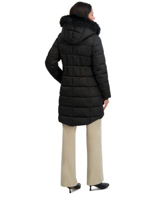 Dana Quilted Hooded Coat