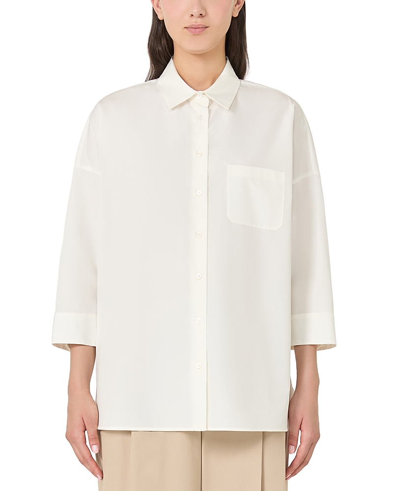 Weekend Max Mara Giralda Shirt In Gray