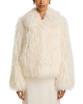 Geraldine Faux Fur Coat