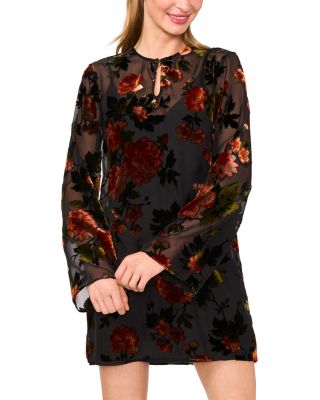 Bellasia Velvet Burnout Dress
