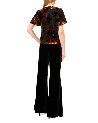 Belliana Burnout Velvet Top