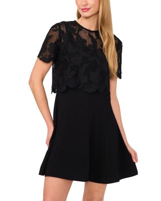 Chrissie Crepe Mini Dress