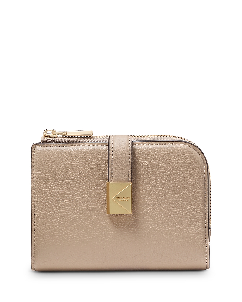 Kate Spade New York Deco Small Compact Wallet In Neutral